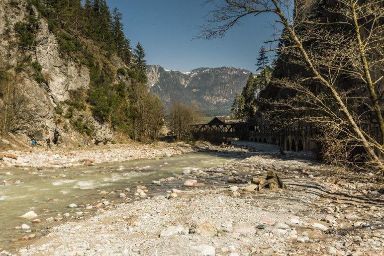 Am Beginn der Kundler Klamm