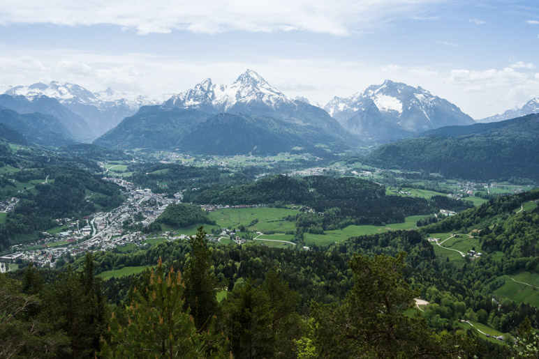 Der Watzmann direkt gegenüber – hervorragende Aussicht von der Kneifelspitze