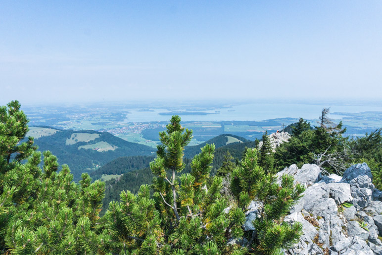 Chiemseeblick vom Friedenrath