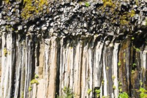Basaltsäulen am Svartifoss
