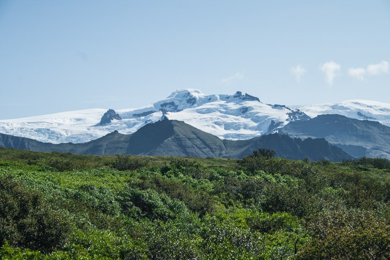 Islands höchster Berg, der Hvannadalshnúkur