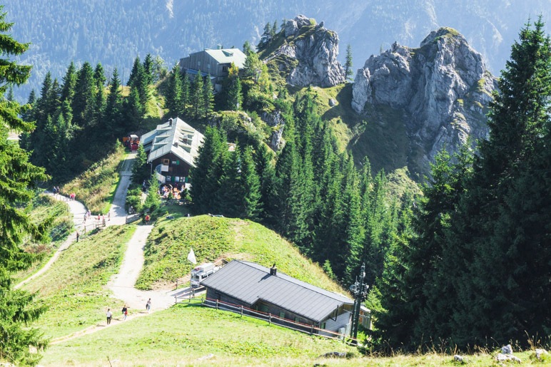 Kurz vor dem Pürschlinghaus