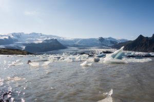 Eisschollen auf dem Fjallsárlón