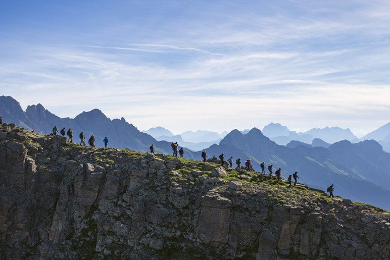 Auf dem Sentiero Italia, dem 6880 Kilometer langen Fernwanderweg durch ganz Italien