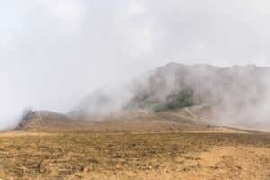 Gleich stehen wir mitten in der Wolke