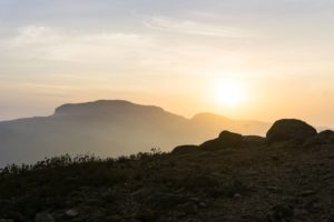 Das frühe Aufstehen hat sich gelohnt. Ein wunderbarer Sonnenaufgang