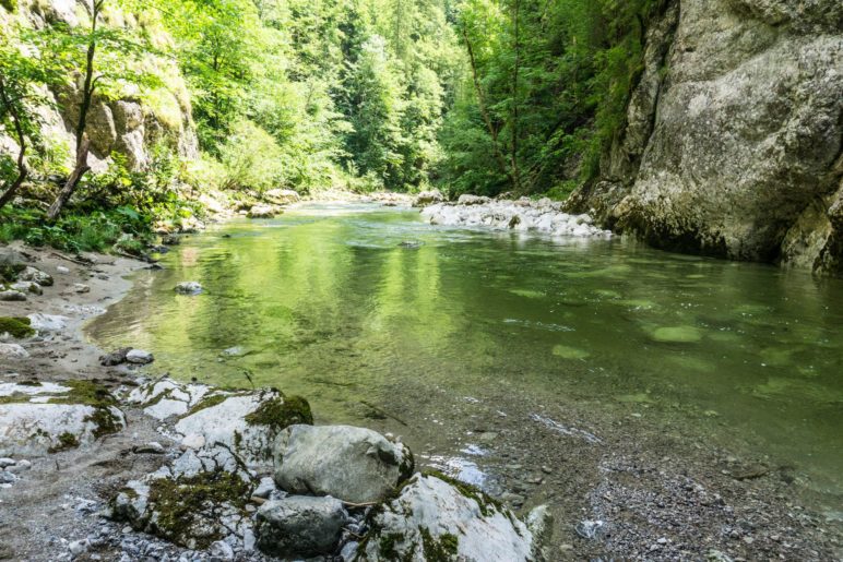 An der Grundache, auf dem Weg zur Erzherzog-Johann-Klause