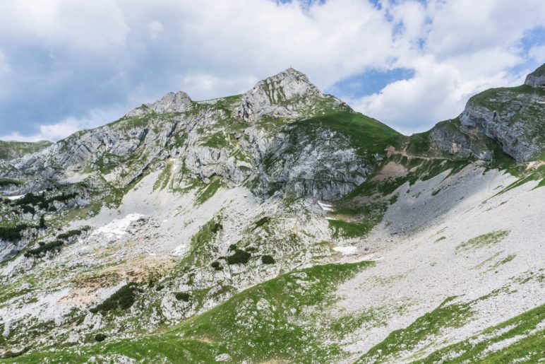 Auf die Hochiss, den höchsten Berg des Rofan-Gebirges