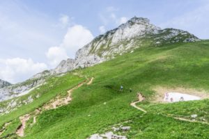 Blick zurück zur Hochiss