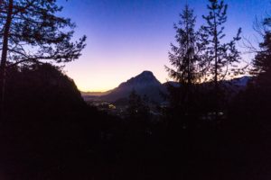 Kufstein und der Pendling im Abendlicht