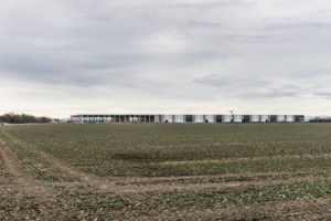 Die Hallen des Gewerbegebiets Parsdorf 3