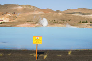 Vorsicht, zu heiß zum Baden