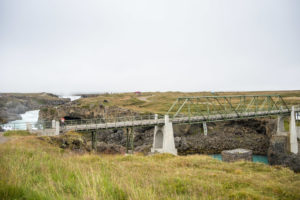 Die alte Brücke über den Die alte Brücke über den Skjálfandafljót