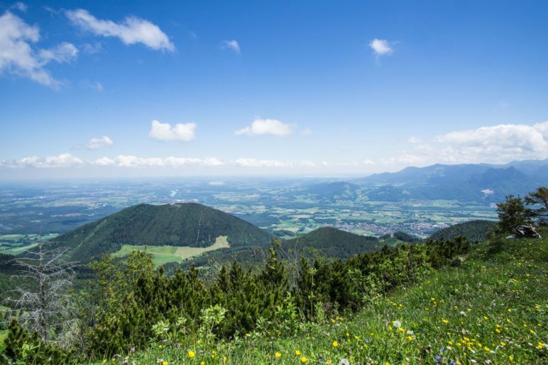 Chiemseeblick von der Rampoldplatte aus