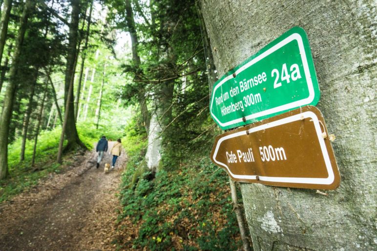 Nur noch 500 Meter bis zur Einkehr