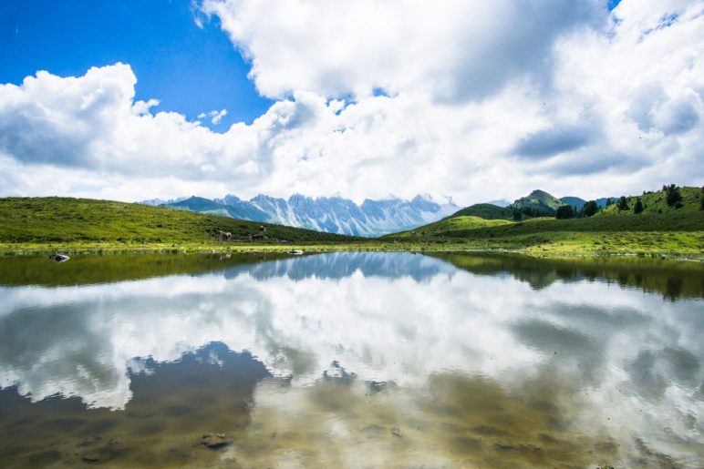 Jetzt ist klar, warum der Salfeiner See Spiegel der Kalkkögel genannt wird