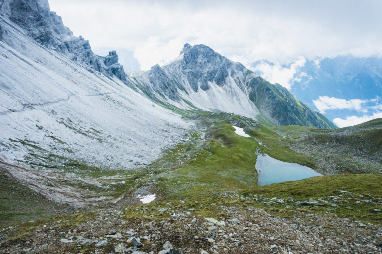 Der Hohe Burgstall, 2611 Meter hoch