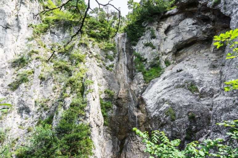 Bei unserem Besuch war er nicht so beeindruckend: Der Kaltenbach-Wasserfall