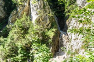 Wasserfall in der Klamm