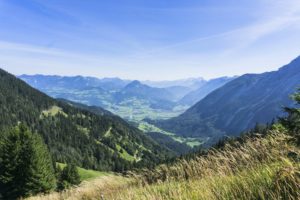 Ein Blick ins Salzachztal