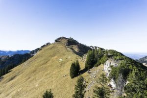 Ein Blick zurück zum Wildalpjoch von der Käserwand aus