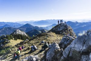 Gipfelblick vom Wildalpjoch aus