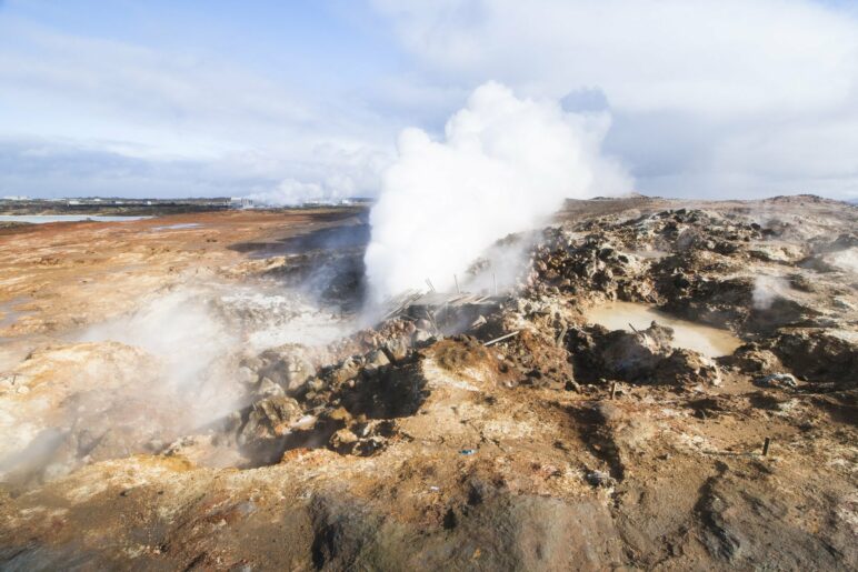 Eine faszinierend unwirtliche Gegend: Das Geothermalgebiet Gunnuhver