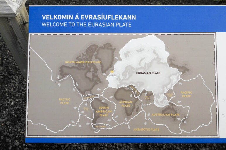 „You are here“ - das sieht man auch nicht häufig auf einer Weltkarte