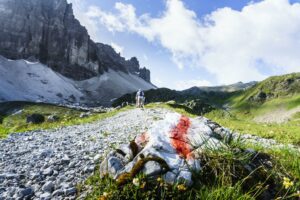 Unterhalb der Kalkkögel in Richtung seejöchl