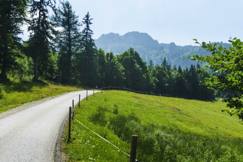 Endlich, der Kampenwandblick