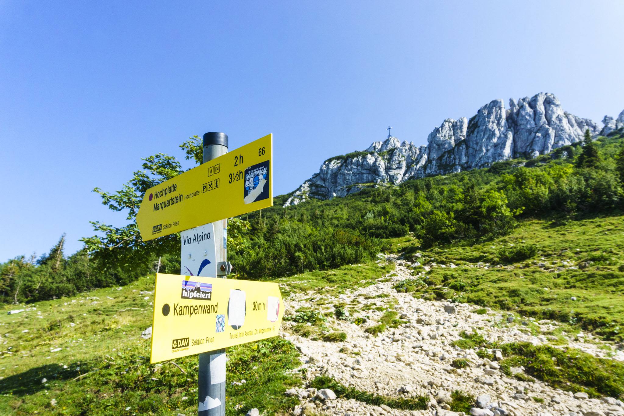 Von Hohenaschau über den Reitweg auf die Kampenwand | auf-den-berg.de