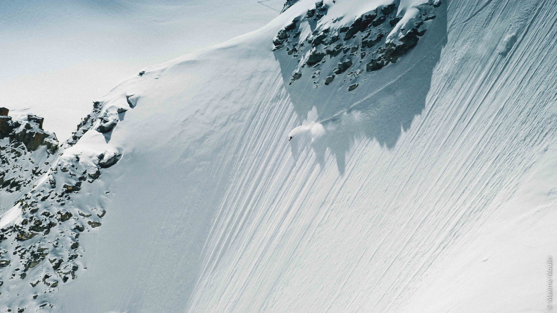 Zum Ende gibt es einen Skifilm, hat auch schon Tradition - Foto: Maxime Moulin