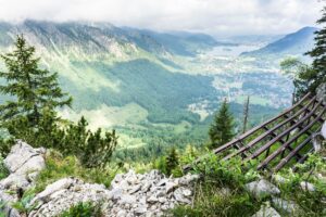 Lawinenverbauung und wieder ein Blick auf den Schliersee