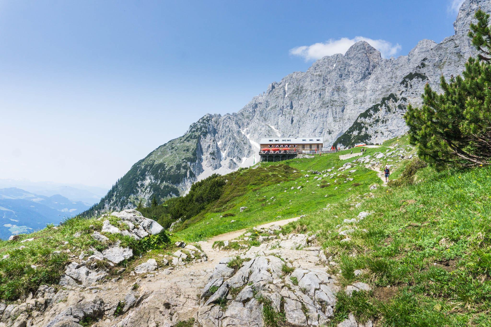 Auf den letzten Metern zur Gruttenhütte