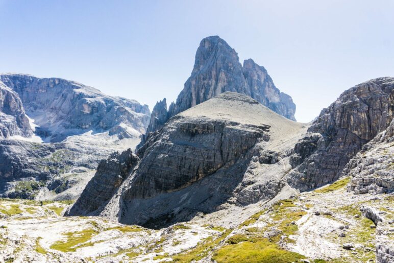 Blick zum Zwölferkofel