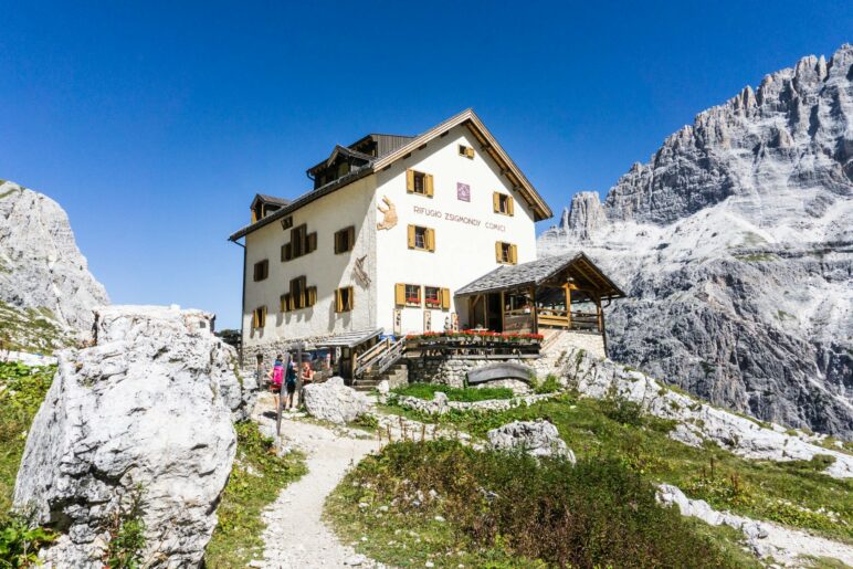 Die Zsigmondyhütte, Rifugio Zsigmondy Comici