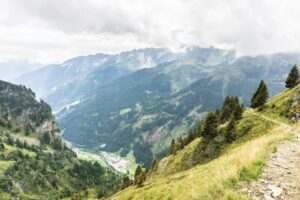 Das Pflerschtal mit dem Hotel Feuerstein