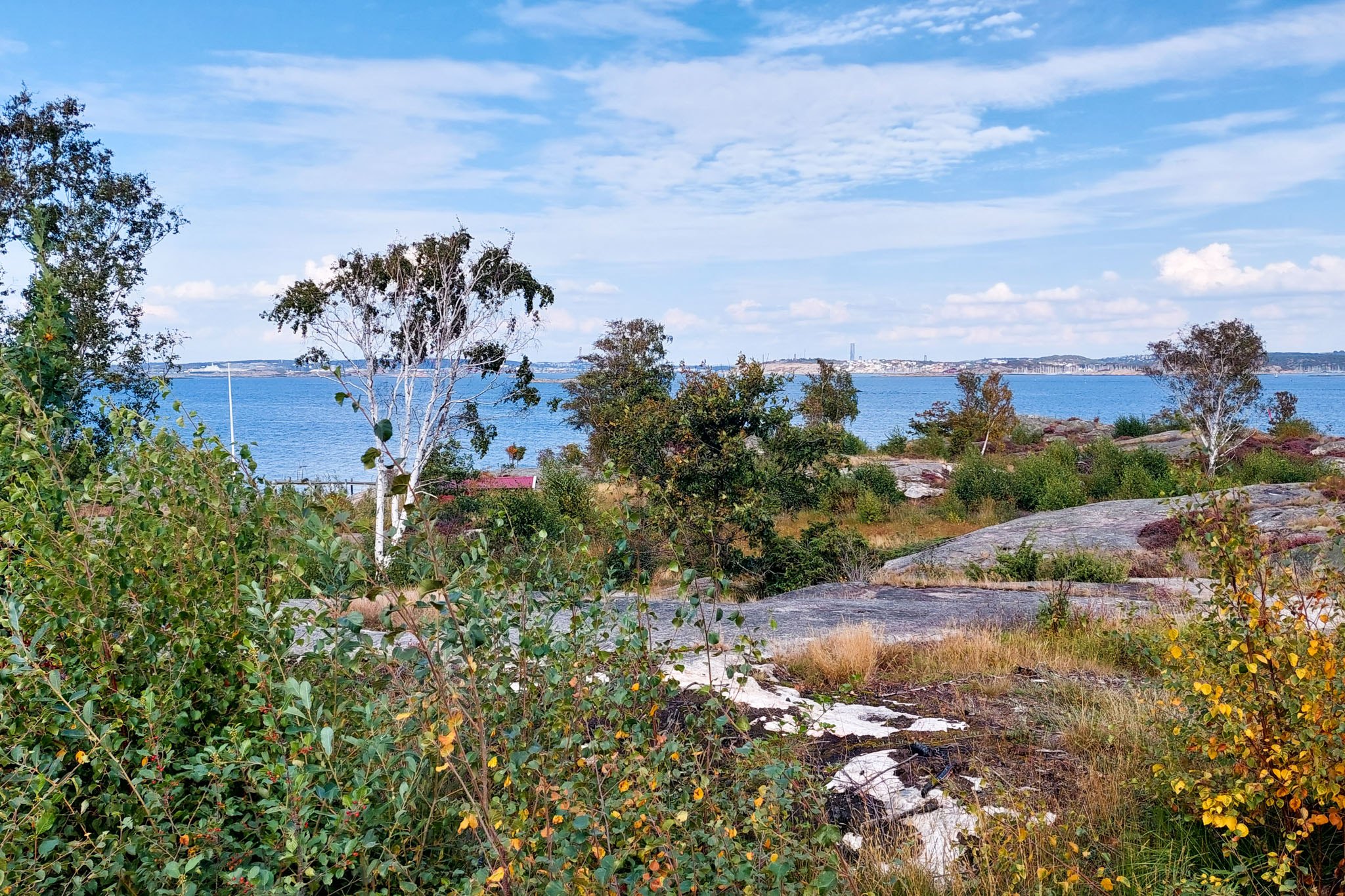 Hier geht es zur Badestelle, dem Badplats