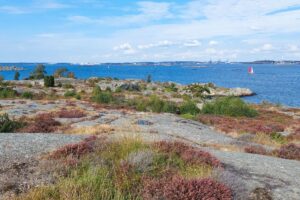 Göteborg mit dem Karlatornet, rechts im Bild