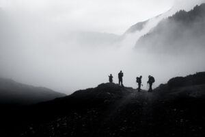 Wanderer im Sellrain