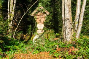 Das Kreuz für den ehemaligen Klausner von Nüchternbrunn, Michael Schöttl