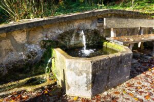 Die Quelle von Nüchternbrunn, der heilende Kräfte zugeschrieben werden