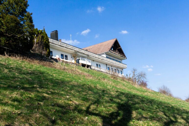 Blick zurück auf den Bayerischen Rigi