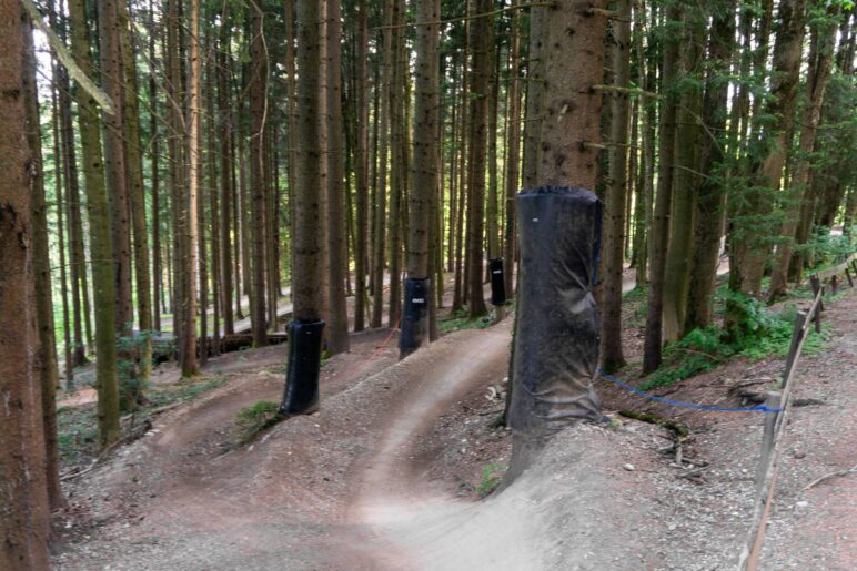 Auf diesen Trails hat man als Wanderer aus Sicherheitsgründen nichts verloren!