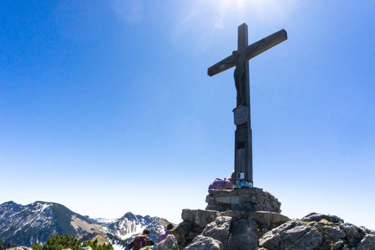 Das Gipfelkreuz des Jägerkamp