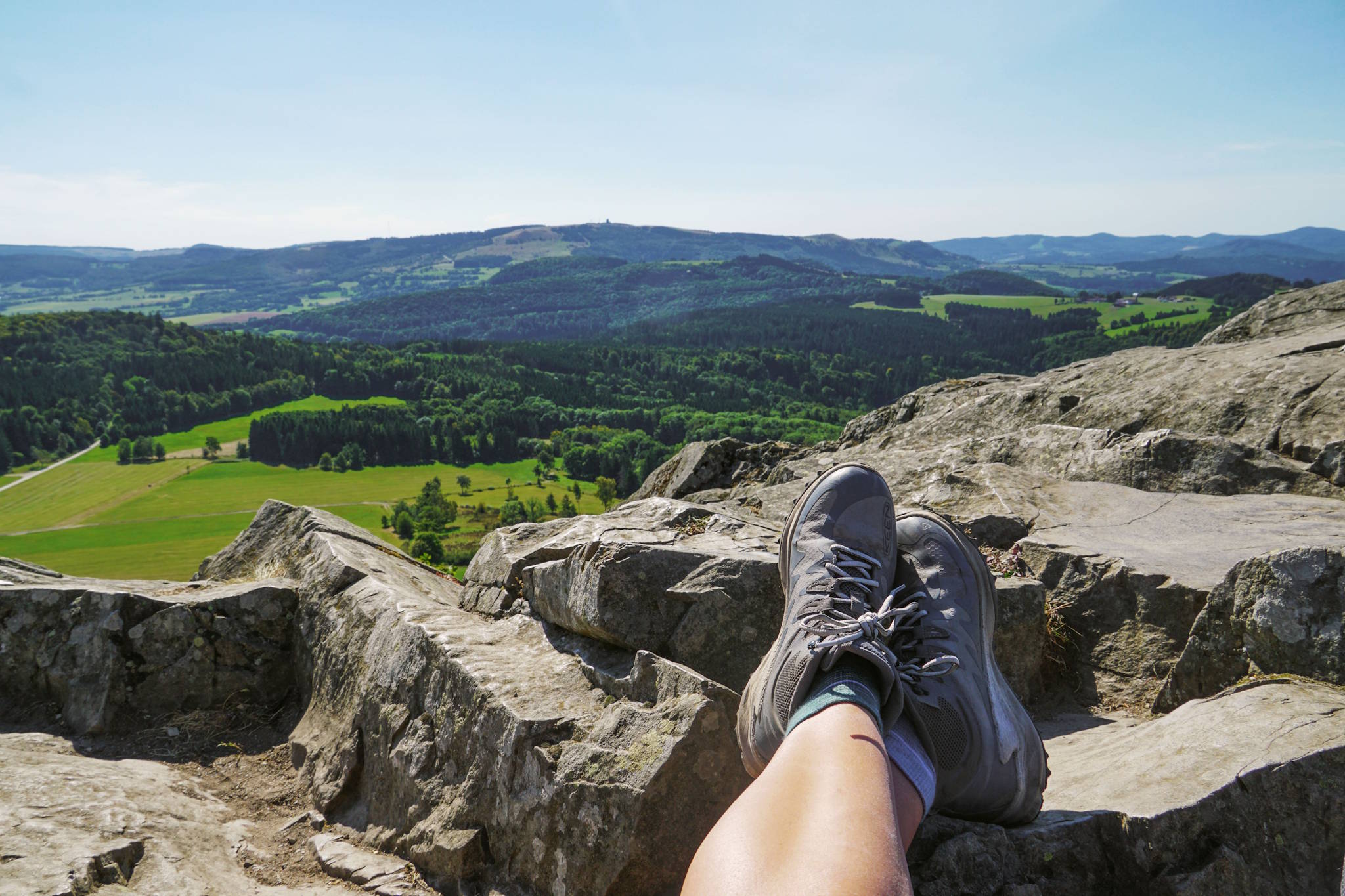 Aussicht auf dem Hochrhöner – Foto: Romy Robst